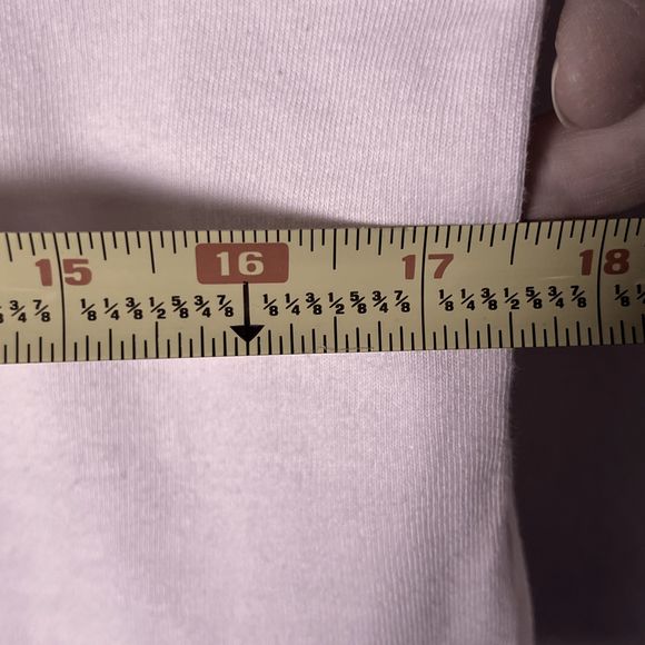 Westbound Sz PS Embroidered Neckline Short-Sleeve T-Shirt Pale Pink 100% Cotton - Picture 10 of 10